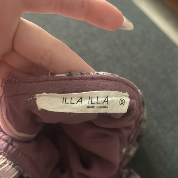 Illa Illa Purple Floral Print Maxi Dress - Picture 4 of 4